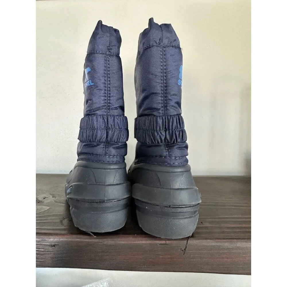 Sorel Kids Youth Toddler 8 Blue Winter Boots